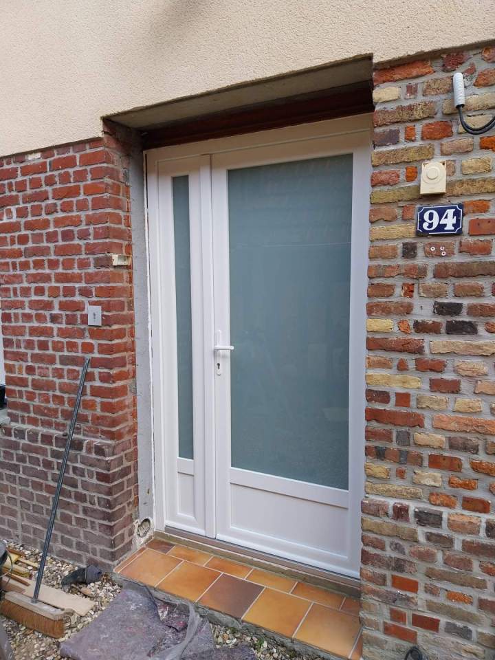 Pose porte d'entrée Caudebec les Elbeufs