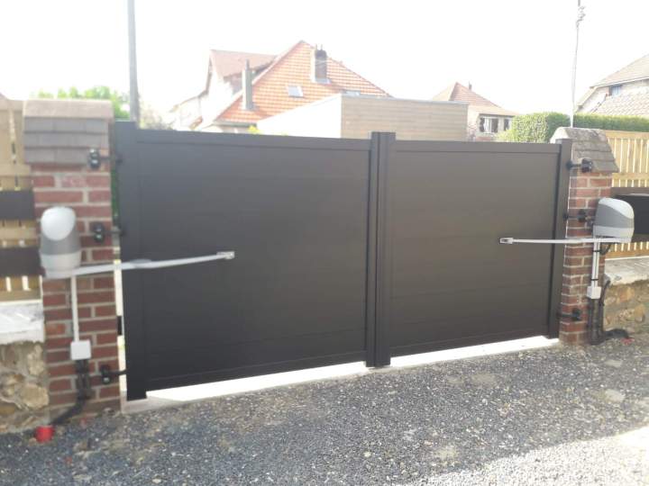 Pose portail et motorisation Bihorel